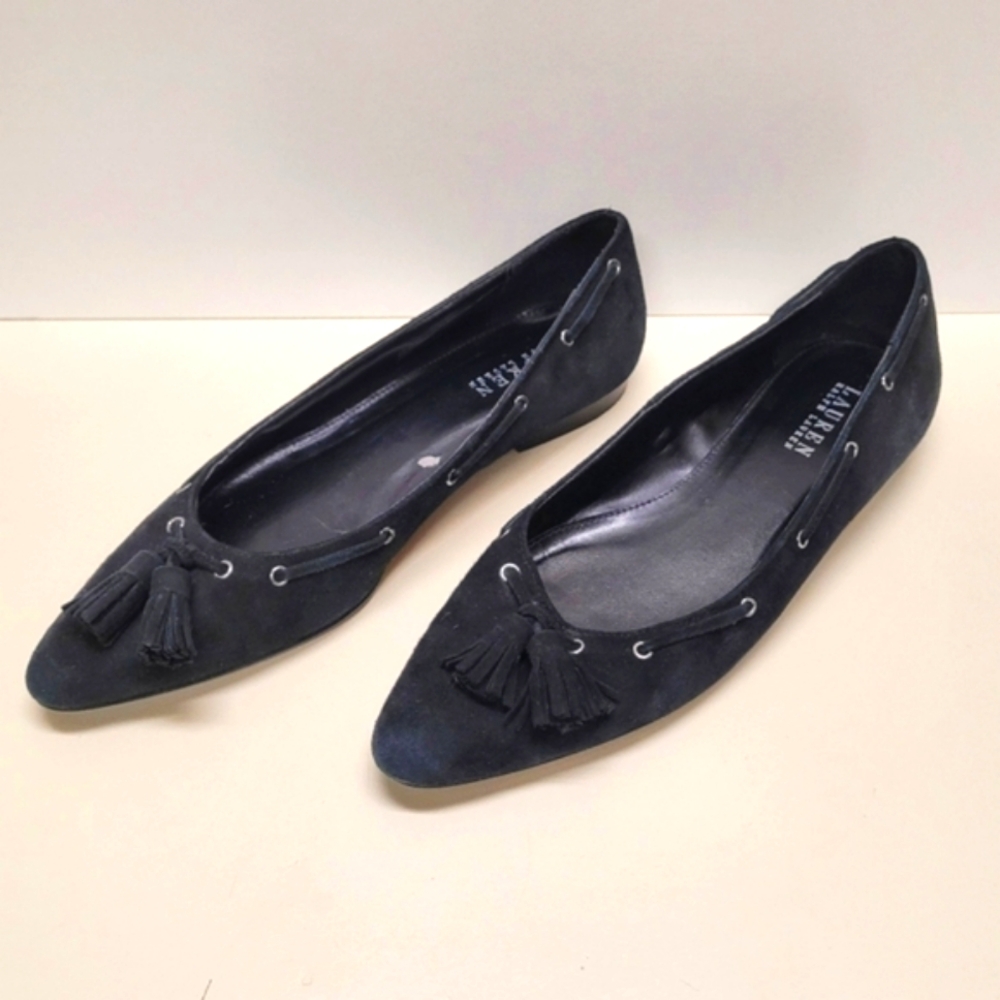 Ralph Lauren Leather Flats - Picture 2 of 8